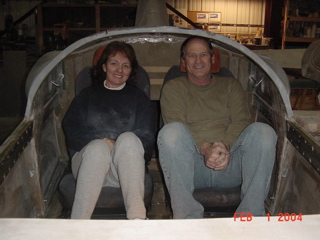 Will and Mary rear seat dreaming