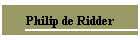 Philip de Ridder