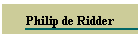 Philip de Ridder