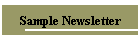 Sample Newsletter