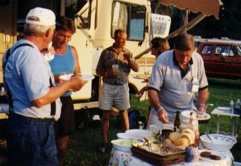 Saturday night cookout